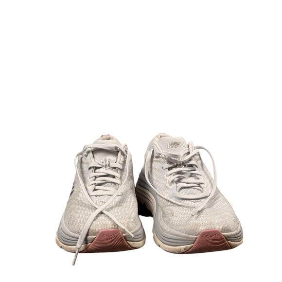 Hoka One One Gaviota 5 Women's Running SIZE 8B PINK & GRAY Shoes Stability Used! - Picture 15 of 16